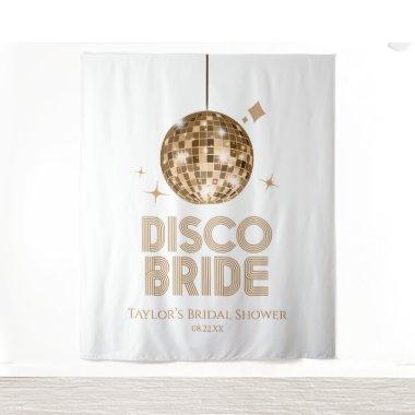 Gold Disco Ball Disco Bride  Tapestry