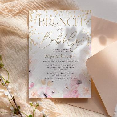 Gold floral brunch bubbly  budget