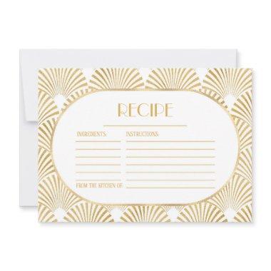 Gold Geometric Art Deco  Recipe