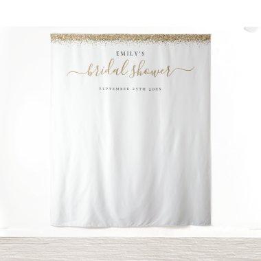 Gold Glitter  Background for Photos Tapestry