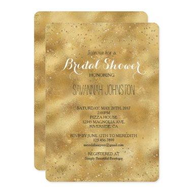 Gold glitter confetti sparkle
