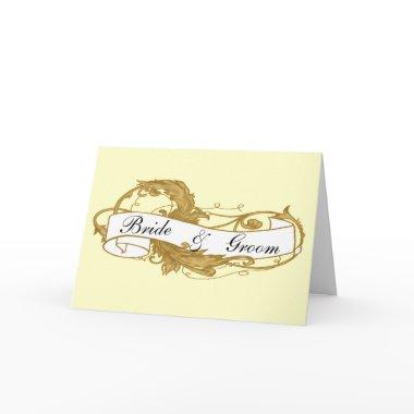 Gold Leaf Couples Wedding Shower