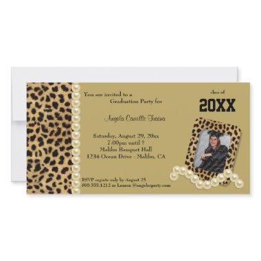 Gold Leopard And Matching Pearls
