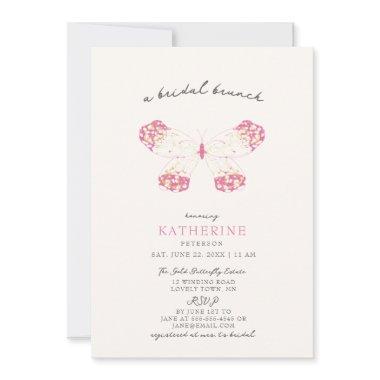 Gold Magenta Pretty Butterfly Modern