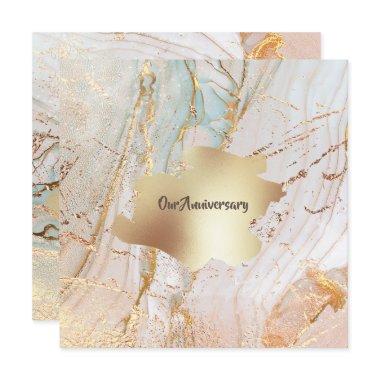 Gold marble geode texture DIY elegant party