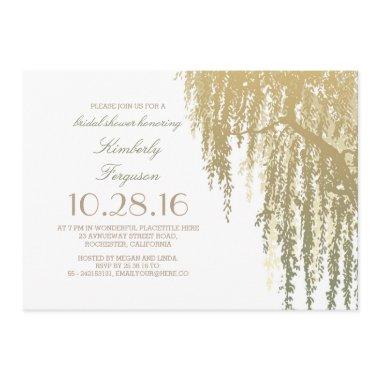 Gold Shades Willow Tree Elegant