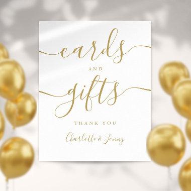 Gold Signature Script Invitations And Gifts Sign