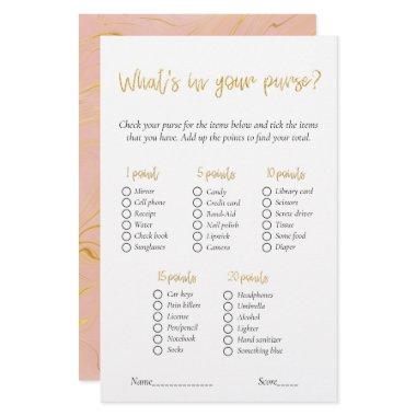 Gold What's In Your Purse  Game