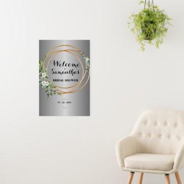 Golden Ivy: A  with Greenery & Gold Foam Board