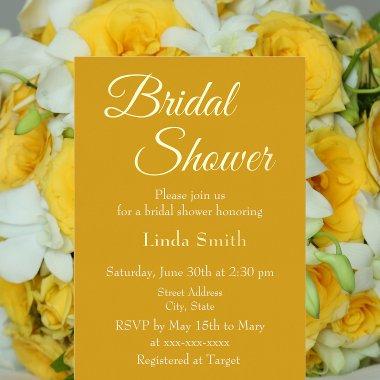 Golden Yellow Simple Style  Foil
