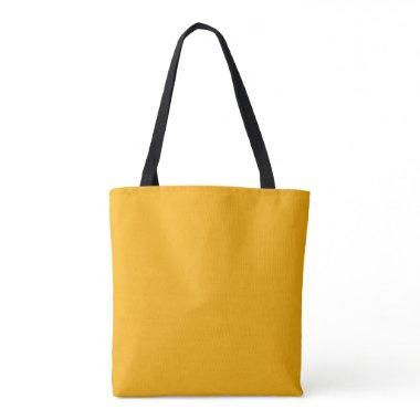 Goldenrod Yellow Autumn Fall Solid Color Tote Bag
