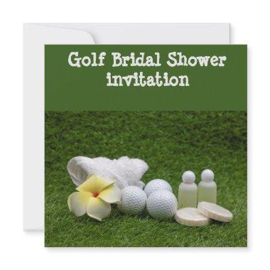 Golf  with soap & shampoo
