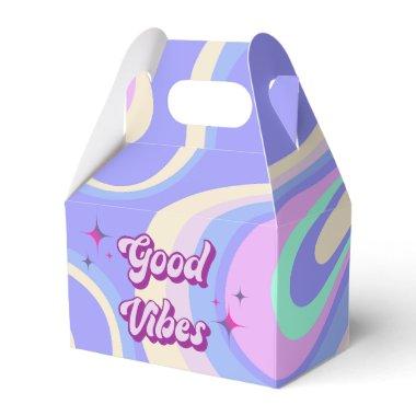 Good Vibes Retro Disco  Favor Box