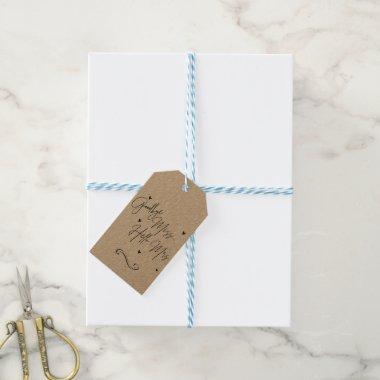 Goodbye Miss Hello Mrs Bridal Shower Thank You Gift Tags