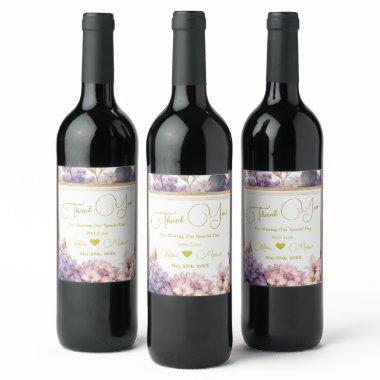 Gorgeous Lavender Vineyard | Photo Thank you Wine Label