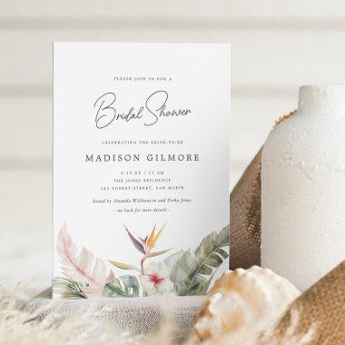 Gorgeous Tropical Botanicals Wedding
