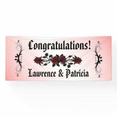 Goth Red Rose Banner