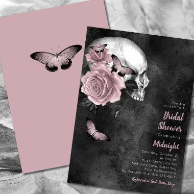 Gothic Skull Floral