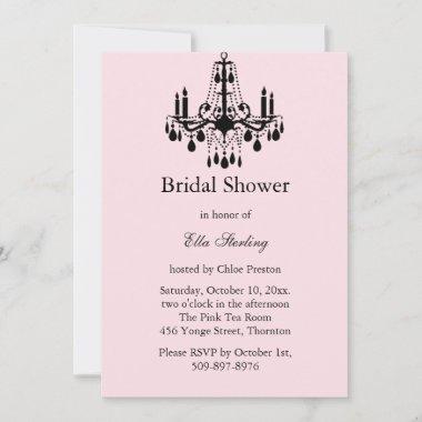 Grand Ballroom Invitations Bridal Shower (pink)