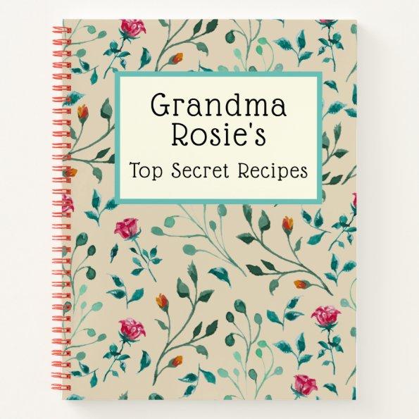Grandma's Top Secret Recipes Journal