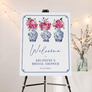 Grandmillenial Chinoiserie  Welcome Foam Board