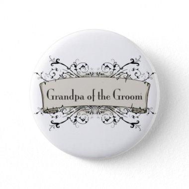 *Grandpa Of the Groom Pinback Button