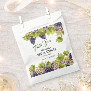 Grape Mediterranean Vineyard Favor Bag