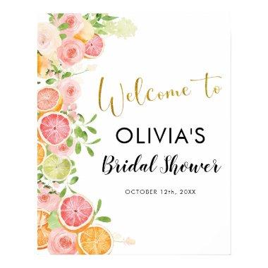 Grapefruits Citrus  Welcome Sign
