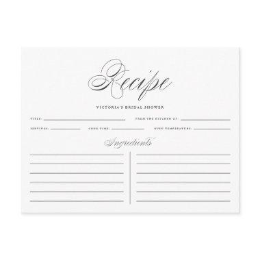Gray Elegant Script  Recipe