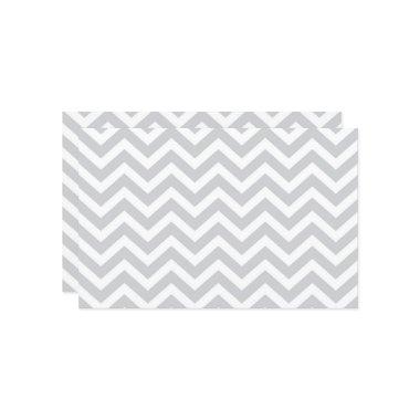 Gray & White Thick Chevron Wedding V1 tock