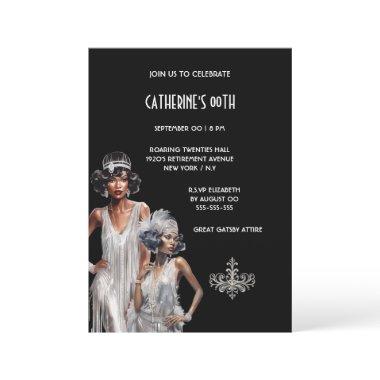 Great Gatsby melanin ladies luxurious birthday