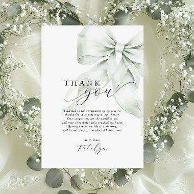 Green Bow  Thank You