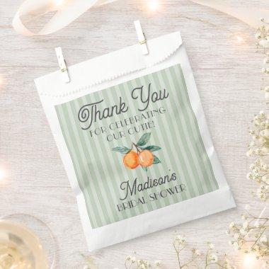 Green Cutie Main Squeeze Citrus  Favor Bag