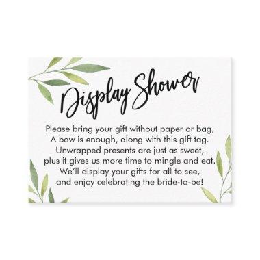 Green Foliage Display  Gift