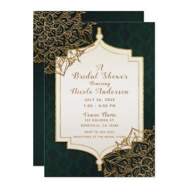 Green & Gold Moroccan Arabian Nights