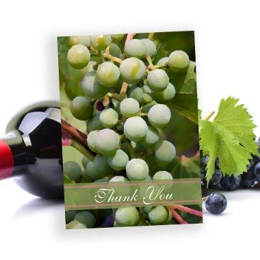 Green Grapes Vineyard Flat Thank You