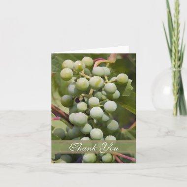 Green Grapes Vineyard Thank You