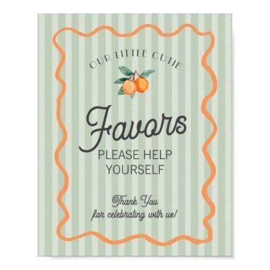 Green Little Cutie Citrus Main Squeeze Favors Poster
