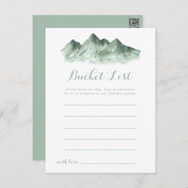 Green Mountain Country Bucket List Invitations