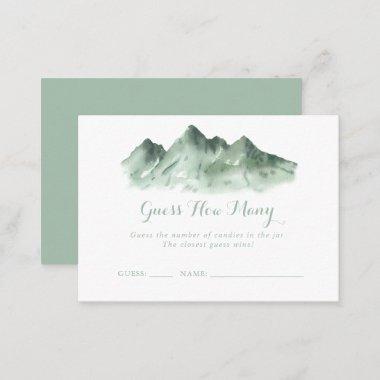 Green Mountain Country Guess How Many Game Invitations