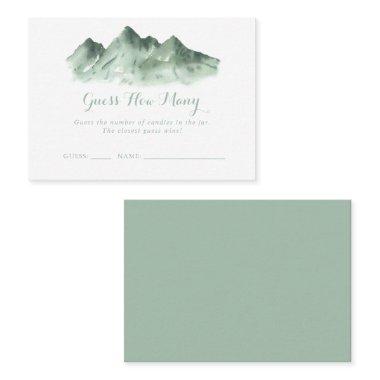 Green Mountain Country Guess How Many Game