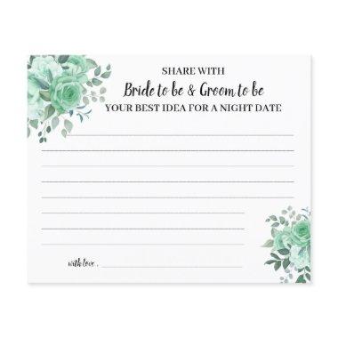 Green Roses Share a Date Night  Flyer