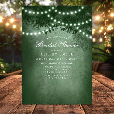 Green Rustic Tree String Lights