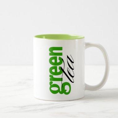Green Tea Two-Tone Coffee Mug