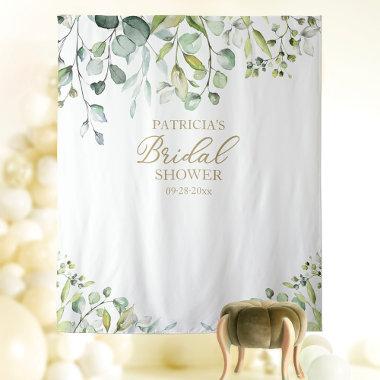 Greenery Bridal Shower Backdrop Photo Prop