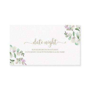 Greenery  Date Night Jar