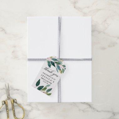 Greenery  Favor Tags