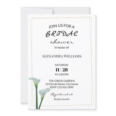 Greenery Calla Lily