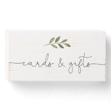 Greenery Invitations and Gifts Wedding sign