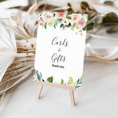 Greenery Elegant Floral Invitations and Gifts Sign